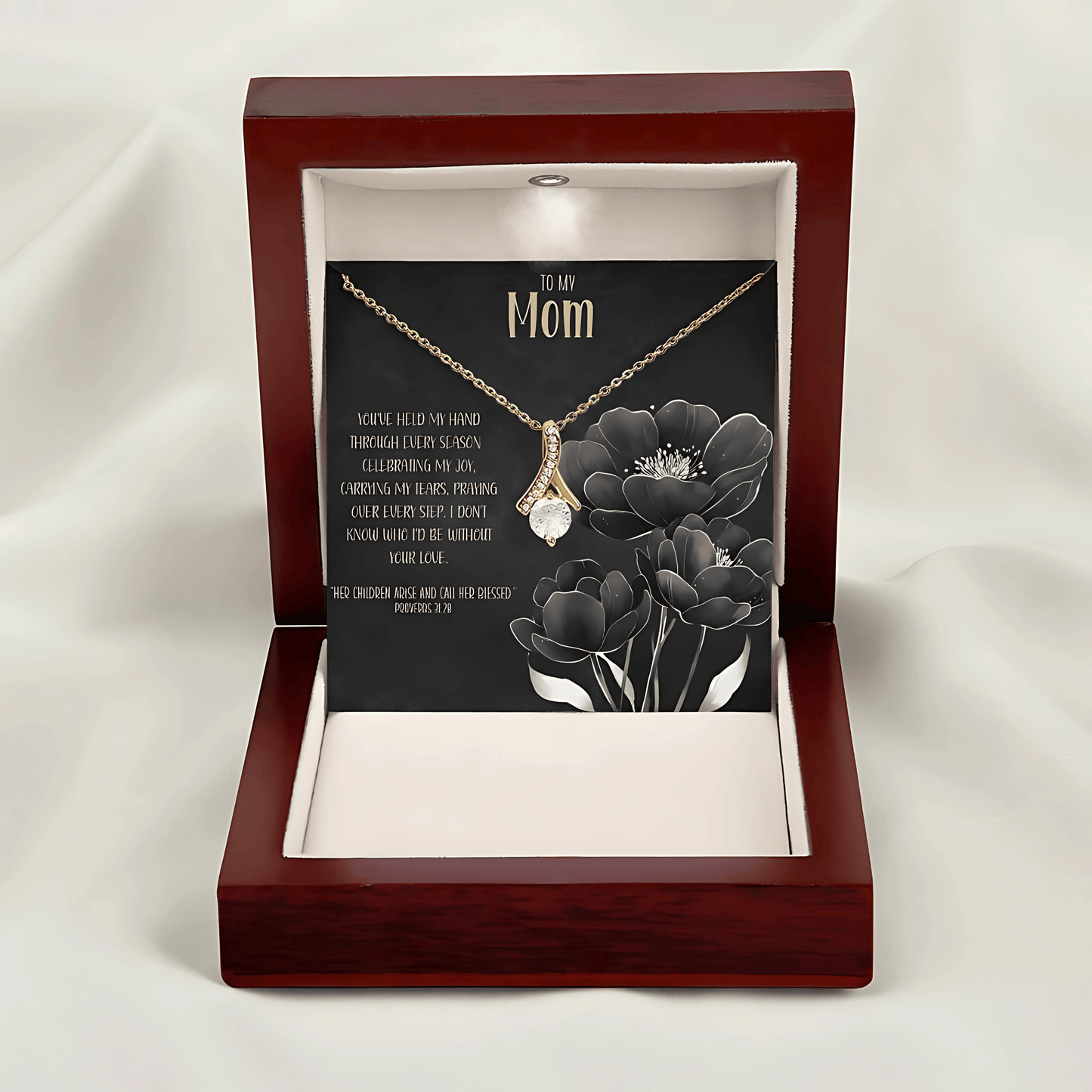 Every Step – A Necklace of Gratitude for Mom