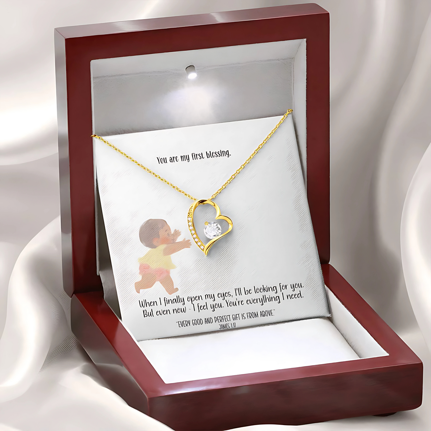 First Blessing – A Necklace for the Mom-to-Be