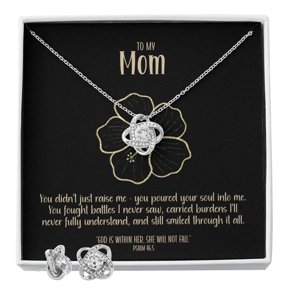 Soul of Strength – A Necklace & Earring Gift Set for Mom