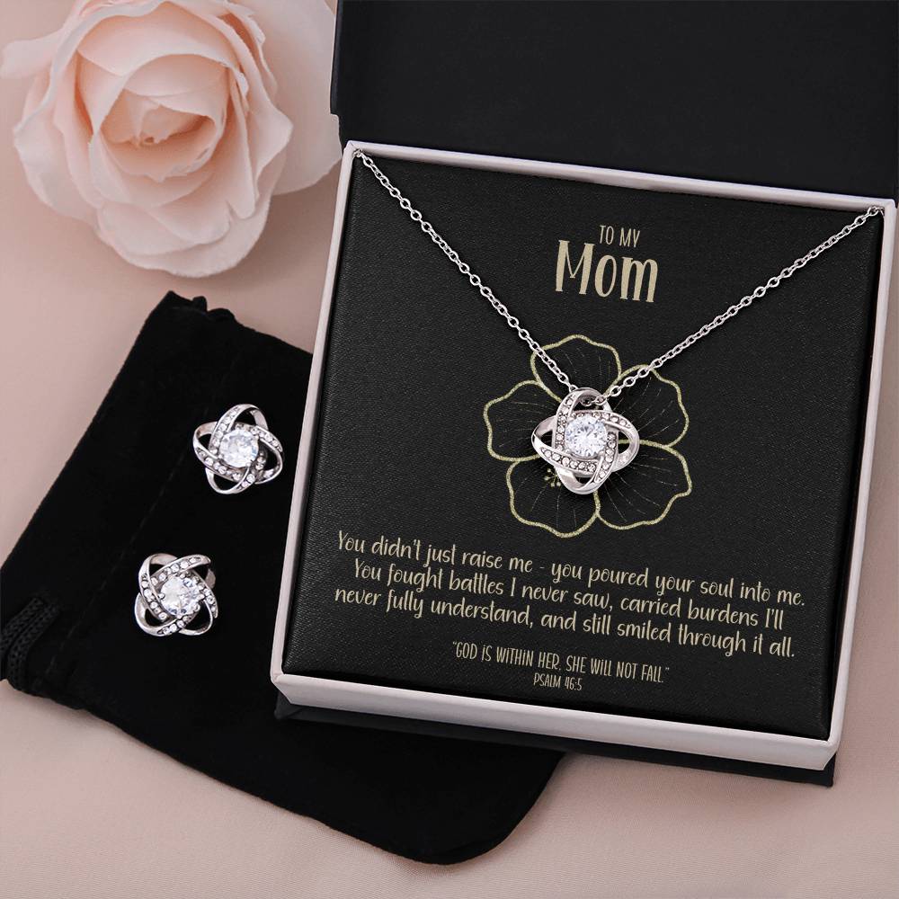 Soul of Strength – A Necklace & Earring Gift Set for Mom