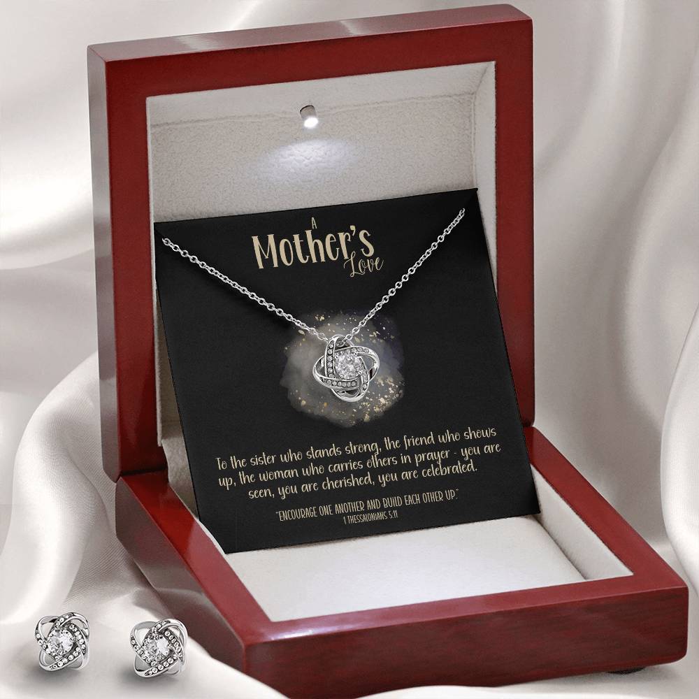 You Are Seen – A Necklace & Earring Gift Set for a Mother-at-Heart