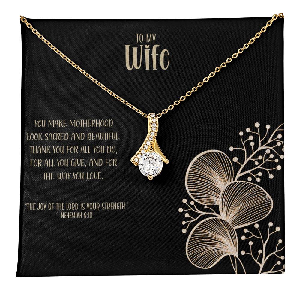 Sacred Love – A Necklace Honoring My Wife