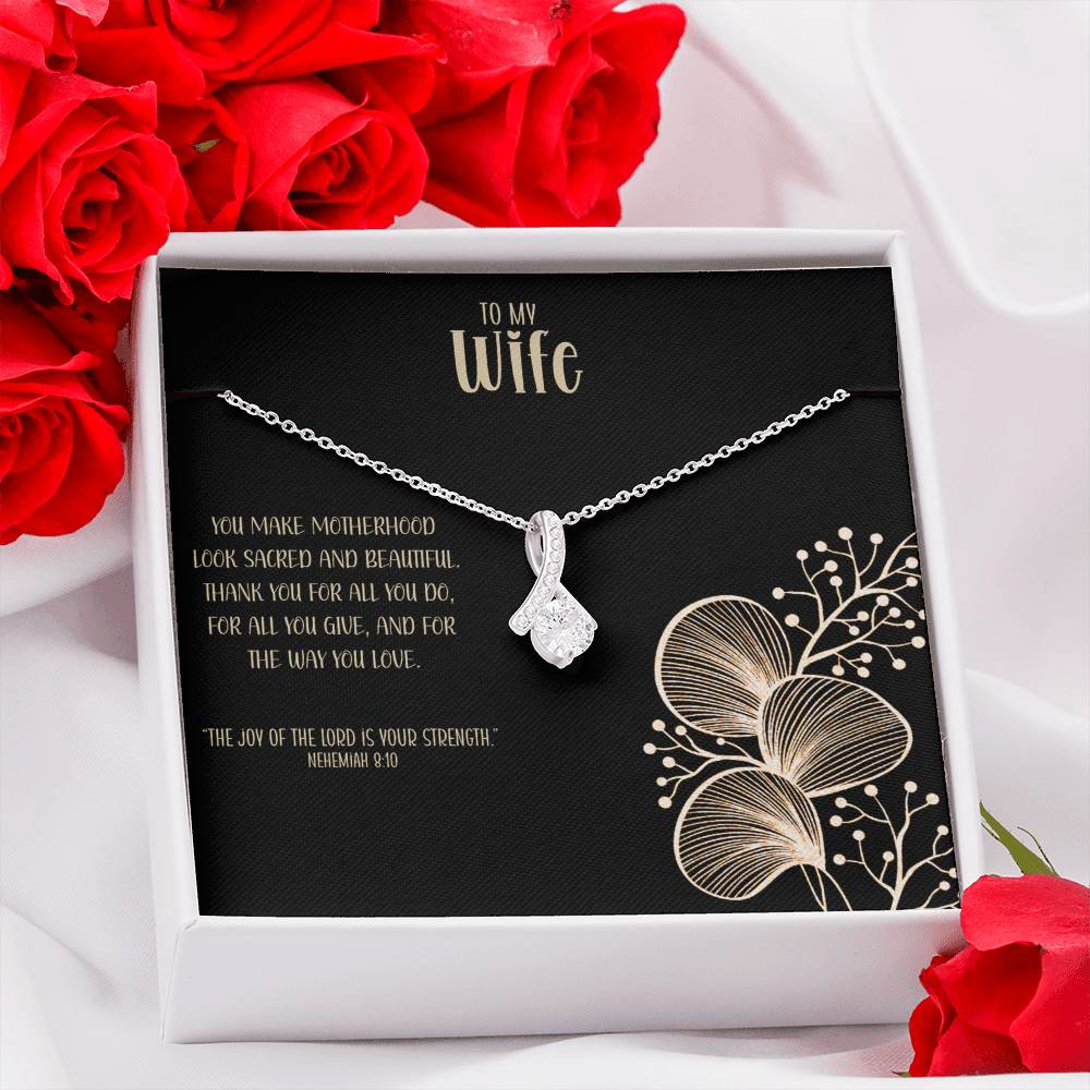 Sacred Love – A Necklace Honoring My Wife