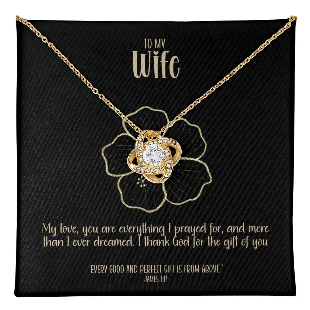 Everything I Prayed For – A Necklace of Grateful Love for My Wife