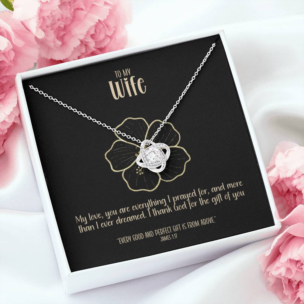 Everything I Prayed For – A Necklace of Grateful Love for My Wife