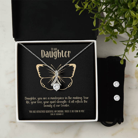 Masterpiece in the Making – A Necklace & Earring Gift Set for My Daughter