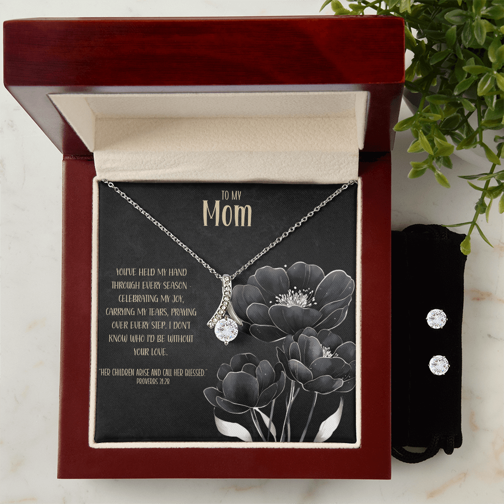 Every Step – A Necklace & Earring Gift Set for Mom