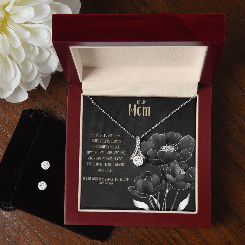 Every Step – A Necklace & Earring Gift Set for Mom
