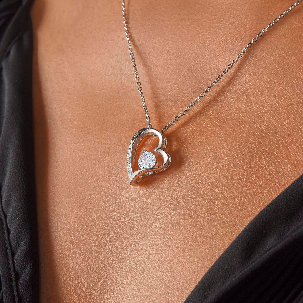 Given in Love – A Heart Necklace for Mom
