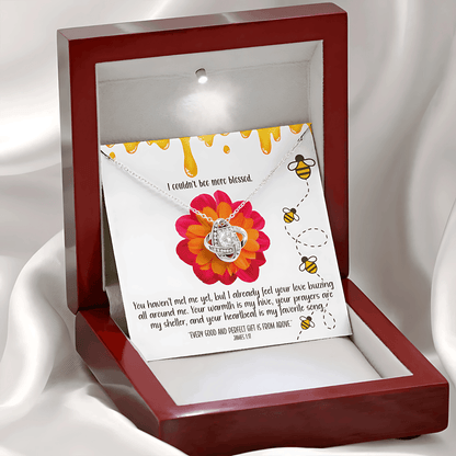 Bee More Blessed – A Necklace for the Mom-to-Be