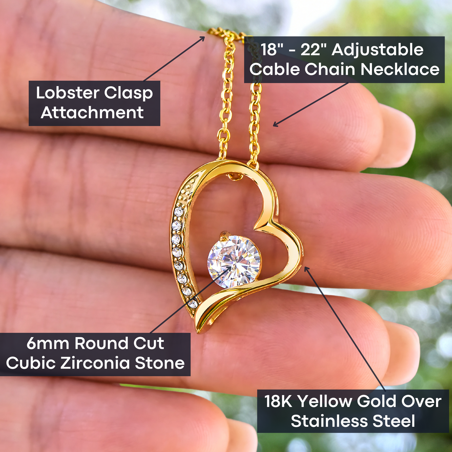 A Beautiful Reflection – A Heart Necklace for My Daughter