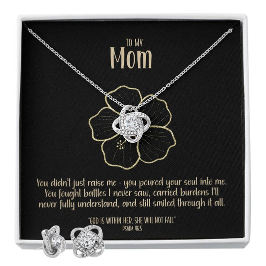 Soul of Strength – A Necklace & Earring Gift Set for Mom