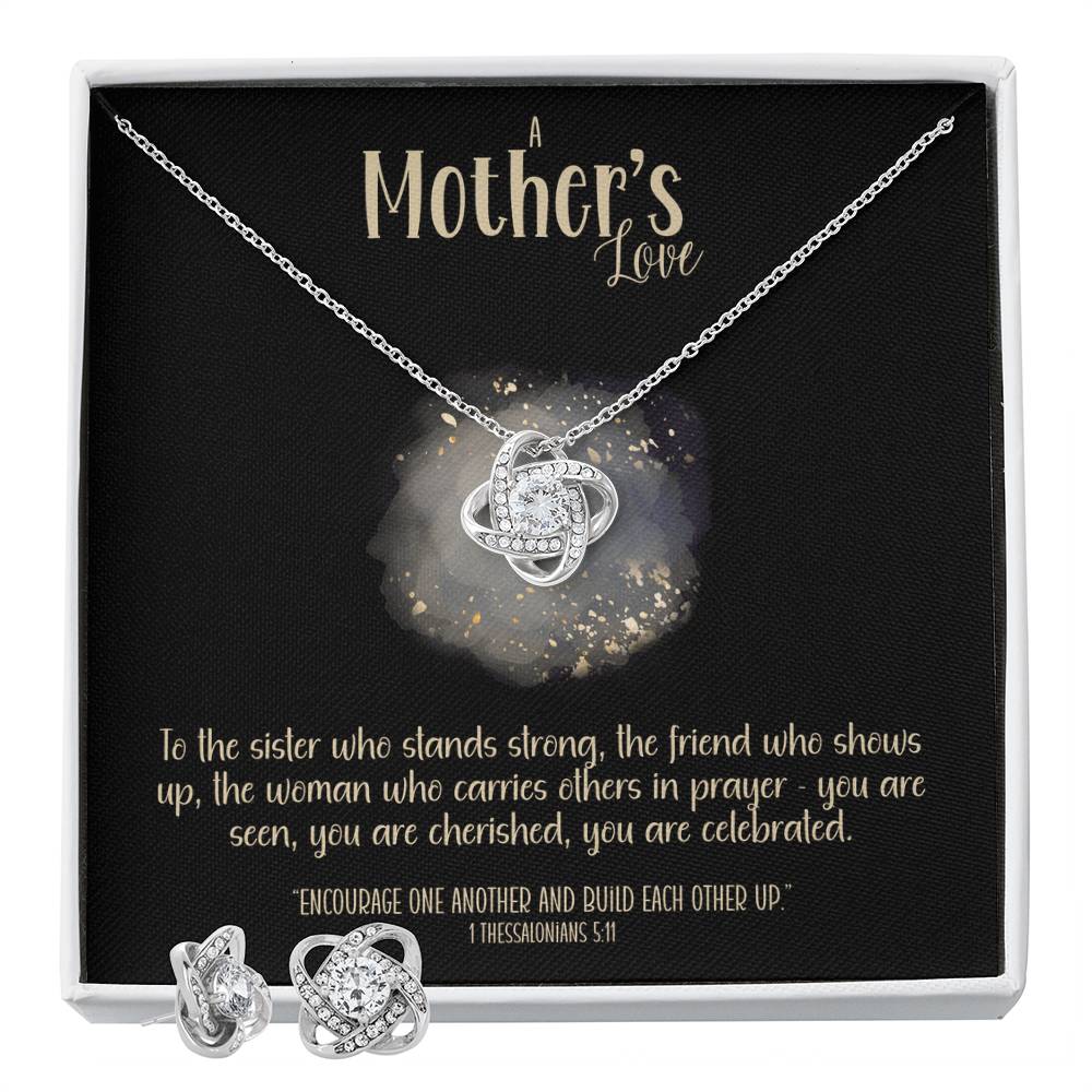 You Are Seen – A Necklace & Earring Gift Set for a Mother-at-Heart