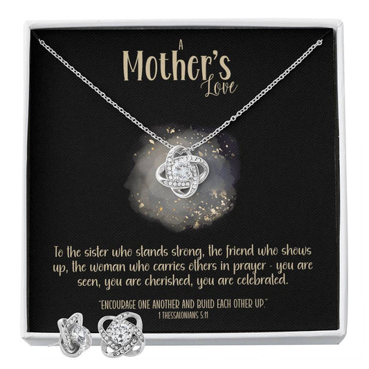 You Are Seen – A Necklace & Earring Gift Set for a Mother-at-Heart