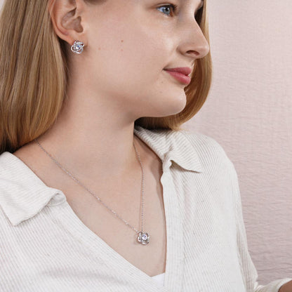 Grace in Motion – Necklace & Earring Gift Set for Mom