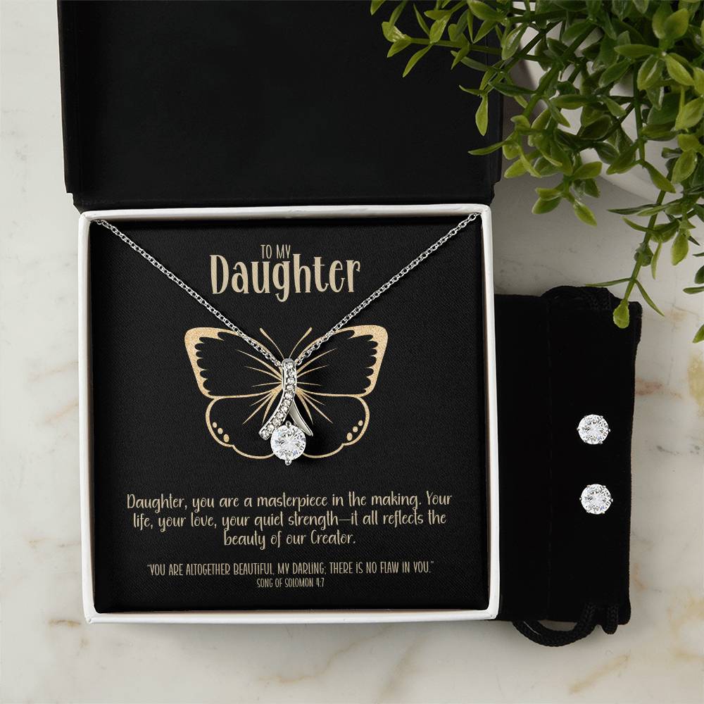Masterpiece in the Making – A Necklace & Earring Gift Set for My Daughter