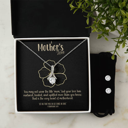 Heart of Motherhood – A Necklace & Earring Gift Set for Her