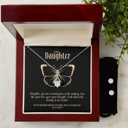 Masterpiece in the Making – A Necklace & Earring Gift Set for My Daughter