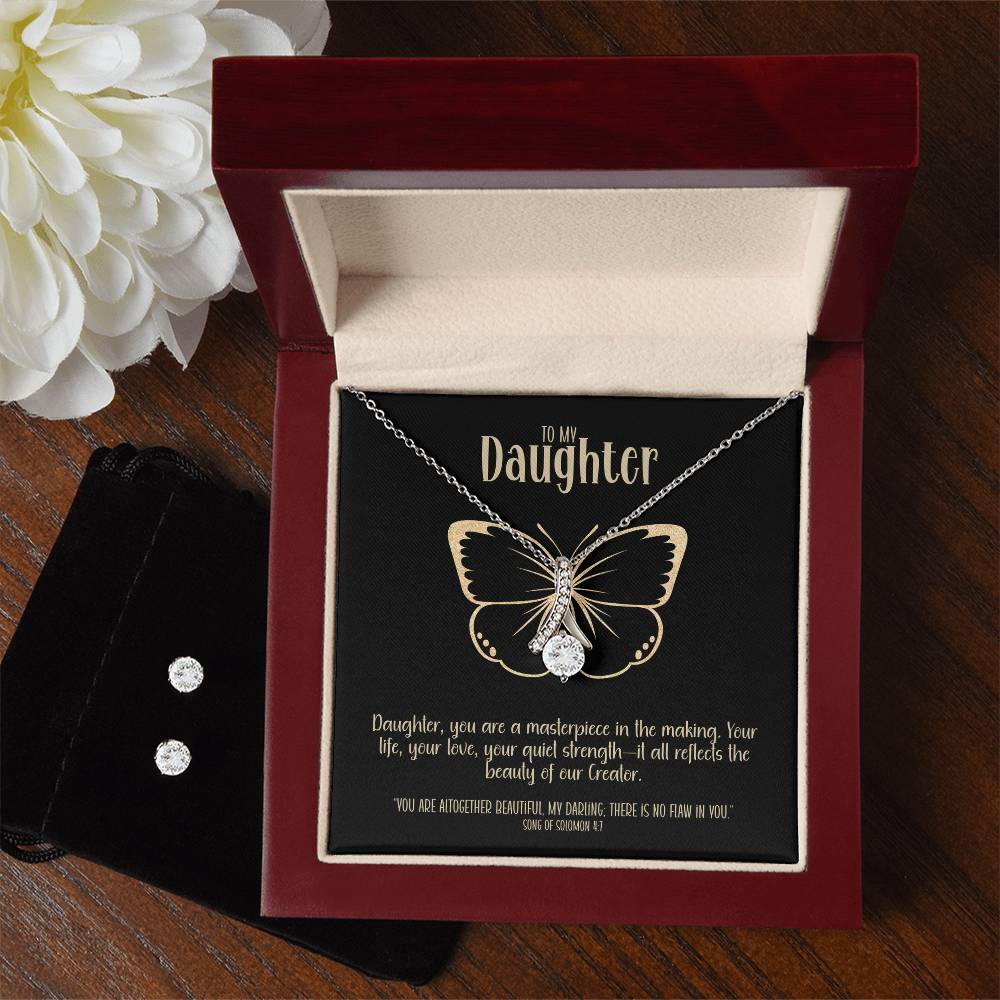 Masterpiece in the Making – A Necklace & Earring Gift Set for My Daughter
