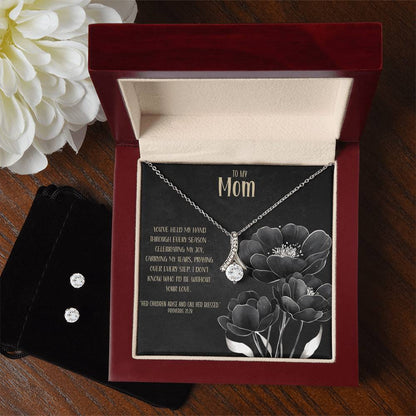 Every Step – A Necklace & Earring Gift Set for Mom