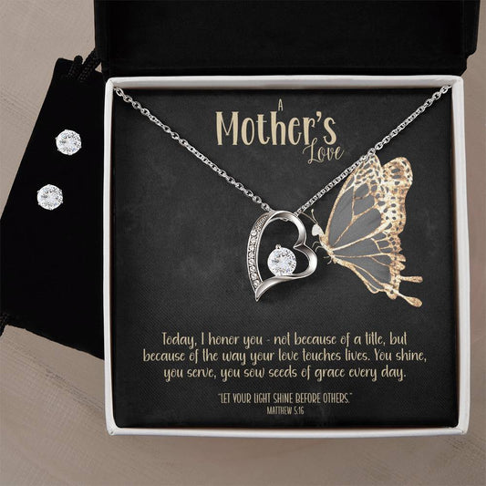Seeds of Grace – A Necklace & Earring Gift Set for a Mother-at-Heart