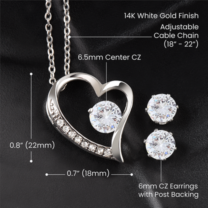 Heaven’s Plan – A Necklace & Earring Gift Set for Mom-to-Be
