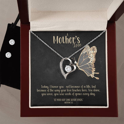 Seeds of Grace – A Necklace & Earring Gift Set for a Mother-at-Heart