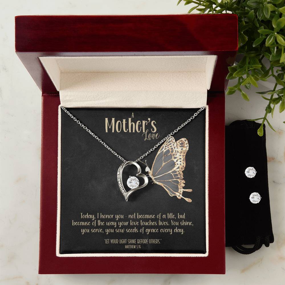 Seeds of Grace – A Necklace & Earring Gift Set for a Mother-at-Heart