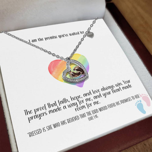 The Promise Baby Feet Necklace