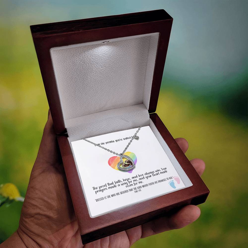 The Promise Baby Feet Necklace